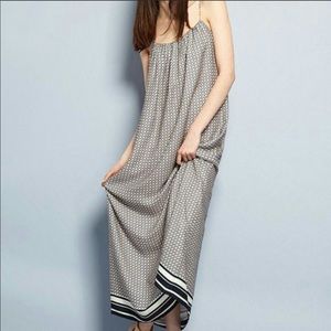 Vince silk maxi dress NWT